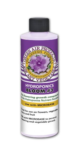 Green Air 93130 Hydroponic Garden Bloom 3 Nutrient 