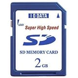 I-O DATA SDP-2G SD�������[�J�[�h �n�C�X�s�[�h���f�� 2GB