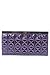 Purple Pyramid Design Clasp Purse