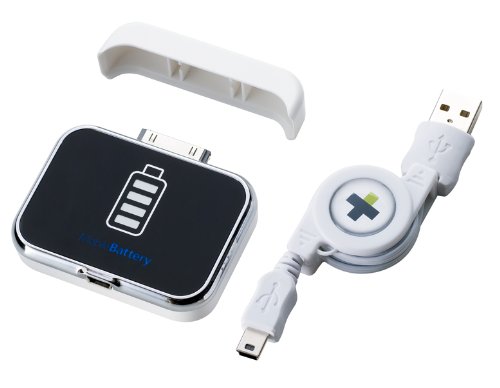 Cover image : Simplism iPod iPhone用モバイルバッテリーホワイト MobileBattery for iPod iPhone White ポータブル充電器 TR-MBI-WT