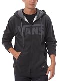 Vans Herren Sweatshirt Classic Zip Hoody, black heather/gravel, M (MED Size 1021), VJ6KADF