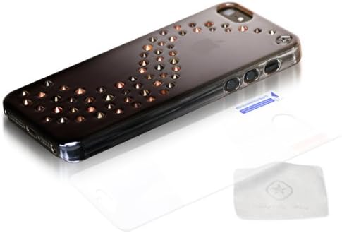 Bling-My-Thing Milky Way Series Metallic Mirror Case for iPhone 5 (Brown Autumn Leaves Mix) BMT-22-15-02-38