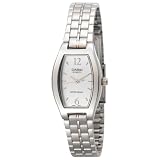 Water Resistant Watch, Casio Womens Edifice Silver-Tone Analog Dress Watch
