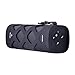 Ecandy Portable NFC Waterproof Super Bass Resonance Bluetooth Wireless Speaker With Power Bank Bluetooth CSR 4.0 Technology Compatible Outdoor Sport/ Climbing Stereo With Metal Snap Hook,Black
