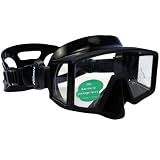 Promate Hammerhead Junior Tri-View Frameless Mask Clear - Black