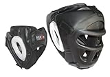 New Maxx Boxing Head Guard with removable face Grill Boxing martial arts small- xlarge (Large)