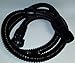 Filter Queen Hose, Complete 6' with Gas Pump Grip, black 112C