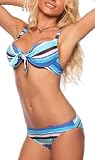 Two Piece Sexy Bikini Underwire Low Cut Women Swimwear Swimsuit