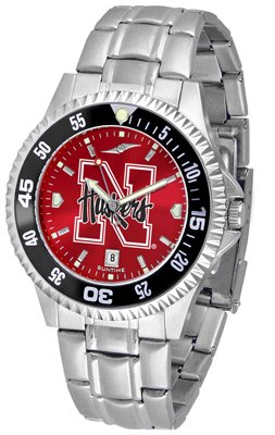 Nebraska Cornhuskers NCAA Mens Anochrome Watch