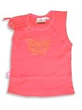 Wild Mango - Girls Ribbed Sleeveless Top, Coral