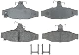 ACDelco 17D413CH Professional Durastop Rear Ceramic Disc Brake Pad Set