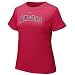Nike Los Angeles Angels of Anaheim Red Ladies Authentic Crew T-shirt