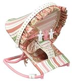 Hoohobbers Baby Infant Rocker-Pink Paisley Pattern