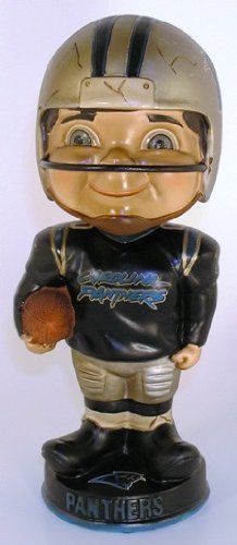 Carolina Panthers Vintage Retro Bobble Head