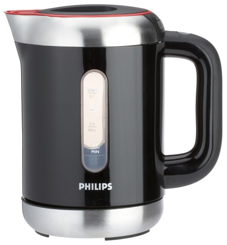 Childrens Toyshop  Küche & Haushalt : Philips HD 4685/90 Wasserkocher Essential schwarz 2400 W