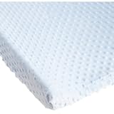 Carters Super Soft Changing Pad Cover Aqua Dot Blue