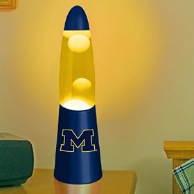 Michigan Wolverines Motion Lava Lamp Light