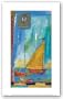 Sail Away I by Carol Watanabe 7.5"x14" Art Print Poster