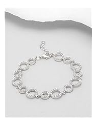 CZ Bracelet In 92.5 Sterling Silver