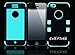 iPhone 5C Case,Cases,Cover [Cell Tekk] ~ 2 in1 Hybrid, Dual Layer, Durable,Silicone,Skin,Teal, Blue,Black,Apple,Dust Proof, Shockproof, Heavy Duty,Best,Review, Easy On/Off, Discounted, Price 1/2 Off MRSP Limited Supply-Buy Now!