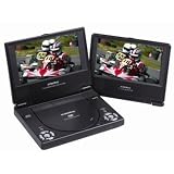 Audiovox D1788ES 7-Inch Portable DVD Player with Extra 7-Inch Screen