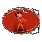 Belt Buckle of Vintage Art Deco Betty Boop Sexy Lady