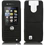 Sony Ericsson C510 Black Skin Case with Screen Protector