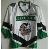 UND North Dakota Fighting Sioux XXXX L Hockey Jersey