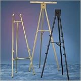 POSTER EASEL DR250 6FT-FOLDING/GOLD ANODIZED