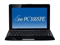 ASUS Eee PC Seashell 1005PE-PU27-BK 10.1-Inch Black Netbook (Up to 14 Hours of Battery Life)
