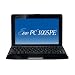 ASUS Eee PC Seashell 1005PE-PU27-BK 10.1-Inch Black Netbook (Up to 14 Hours of Battery Life)