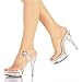 All Products : CLOSEUP-508 5" Sandal, Clear/Clear-Size 7
