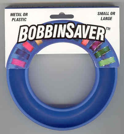Blue Feather Bobbin Saver (Blue)
