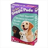 41gctUIYmlL. SL160  Dry Tech® Doggie Pads w/Natural Attractant, 23 x 24 Size, 7 count