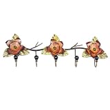 Antique Flower Quintuple Coat Hook