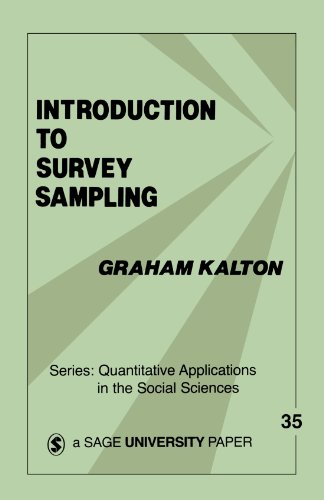 introduction to survey sampling quantitative applications in the social sciences