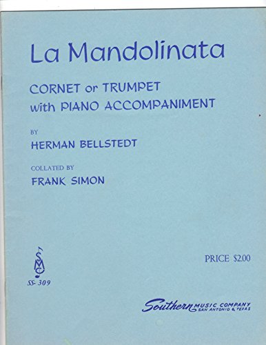 Bellstedt: La Mandolinata for Cornet or Trumpet with Piano Accompaniment