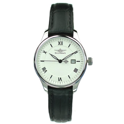 Best Price Breytenbach Men's BB88201W Japan Miyota Classic Watch