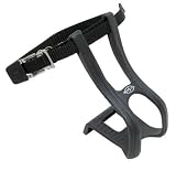 Sunlite Bicycle Slip n' Grip Toe Clips And Straps, Large, Set