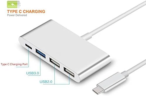 Type C to Type C and USB 3.0 USB 2.0 Port HUB Adapter for New MacBook Pro with Touch Bar