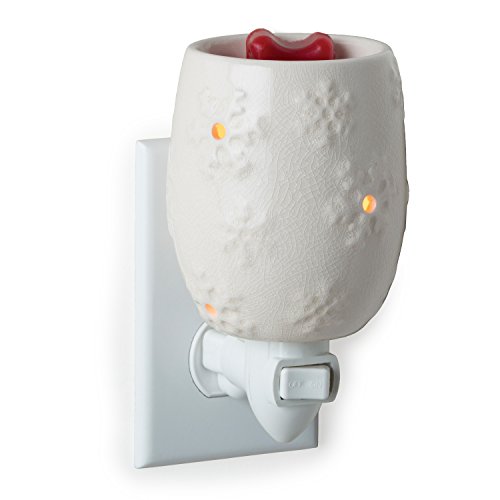 Candle Warmers Pluggable Fragrance Warmer, Snowflake