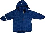 CARETEC REGEN- Sommer-JACKE blau-karo, wasserfest;atmungsaktiv -86