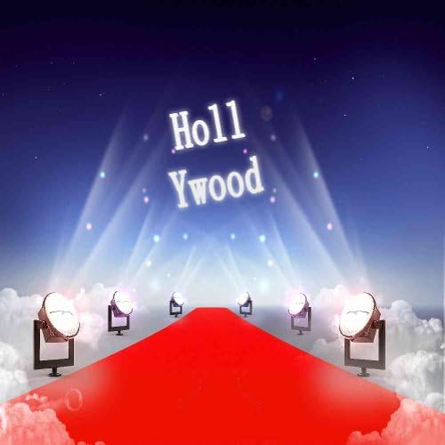 Hollywood Red Carpet 8' x 8' CP Backdrop Computer Printed Scenic Background GladsBuy Backdrop ZJZ-150