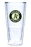 Tervis Tumbler Oakland A's 24-Ounce Double Wall Insulated Tumbler, Set of 2