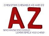 CHEW STIXX CHEWABLE A'S AND Z'S ORAL MOTOR CHEWS