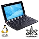 Acer - Acer Aspire One 8.9-Inch Netbook (1.6 GHz Intel Atom N270 Processor, 1 GB RAM, 16 GB Solid State Drive, Linpus Linux, 3 Cell Battery) Black