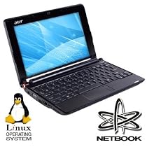 Acer Aspire One 8.9-Inch Netbook (1.6 GHz Intel Atom N270 Processor, 1 GB RAM, 16 GB Solid State Drive, Linpus Linux, 3 Cell Battery) Black