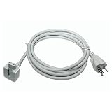 Ac Power Adapter US Extension Wall Cord for Apple Mac iBook MacBook Pro PowerBook PowerPC MagSafe A1021 MA538LL/B G3 G4 A 1021 G 3 4 Ac Adapter Laptop Battery Charger Notebook Power Supply Cord Plug