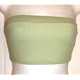 Cotton/Lycra Strapless Bandeau Crop Tube Top 13 Colors. Available sizes S-XL