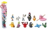Plastoy - 70360 - Mini Figurines-Tubo Barbapapa 12 Figurines